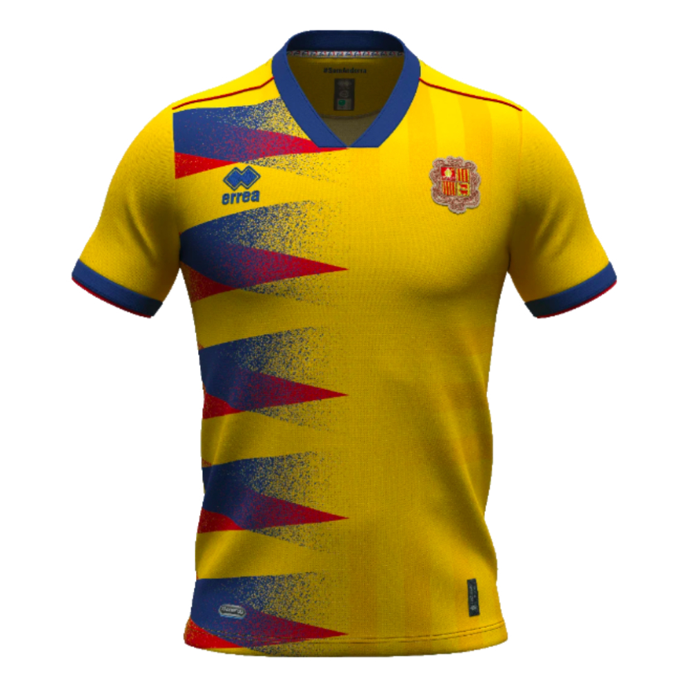 2024-2025 Andorra Away Shirt (Your Name)