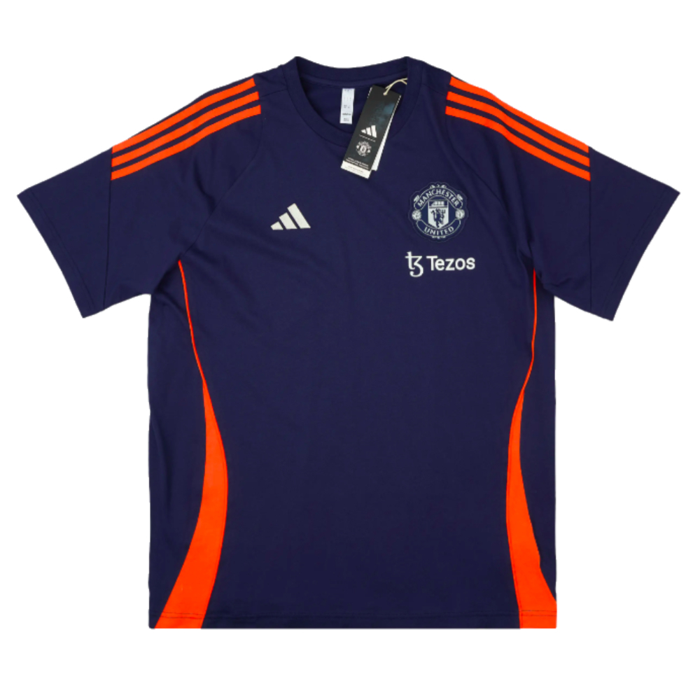 2024-2025 Man Utd Training Tee (Night Indigo) (Thomas 9)