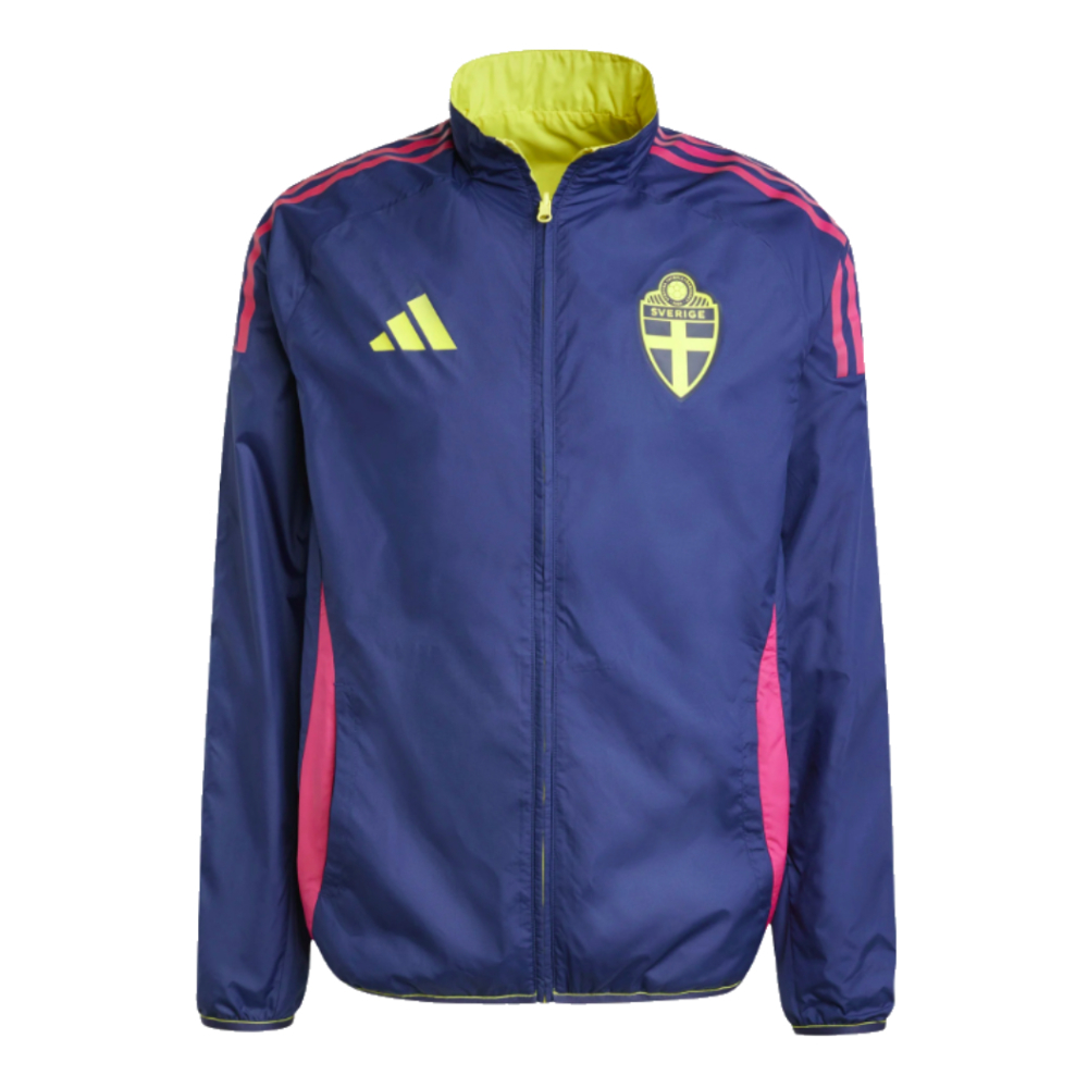 2024-2025 Sweden Anthem Jacket (Yellow)