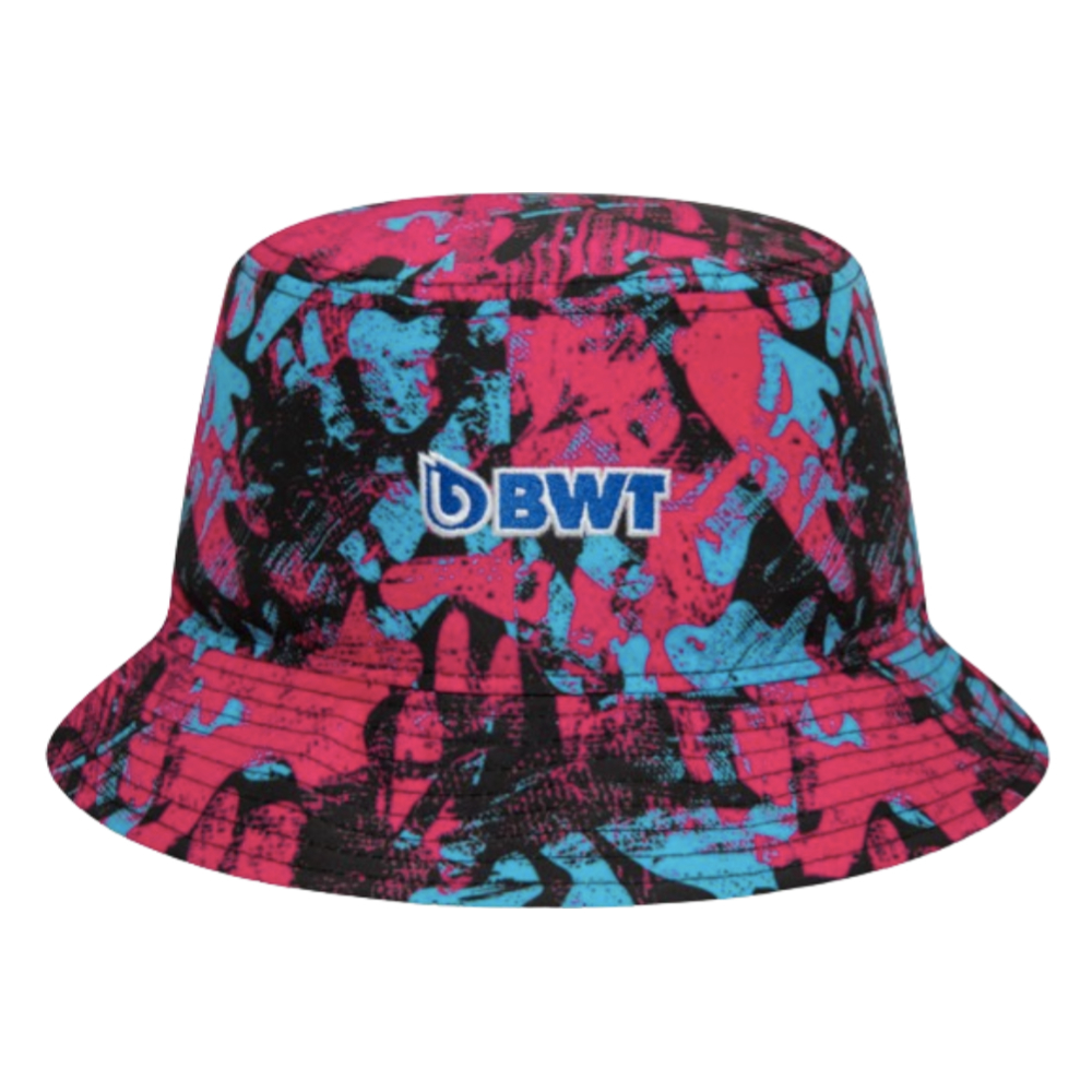 2024 Alpine F1 Silverstone Tapered Bucket Hat (Multicolour) - Medium