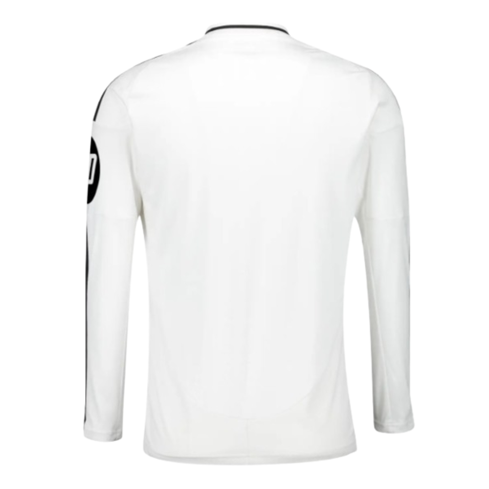 2024-2025 Real Madrid Long Sleeve Home Shirt (Carvajal 2)