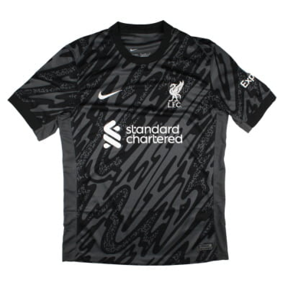 2024-2025 Liverpool Home Goalkeeper Shirt (Black) (Reina 25)