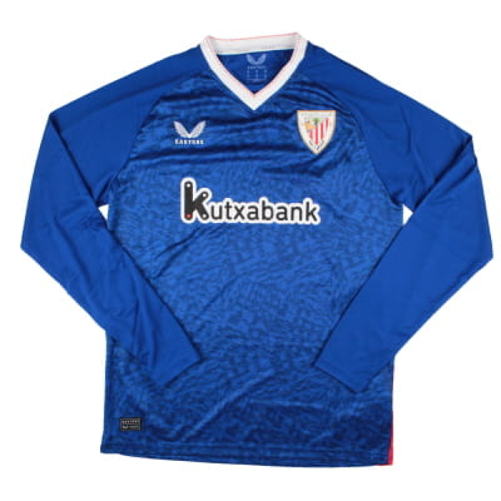 2024-2025 Athletic Bilbao Long Sleeve Away Shirt (Williams JR. 11)