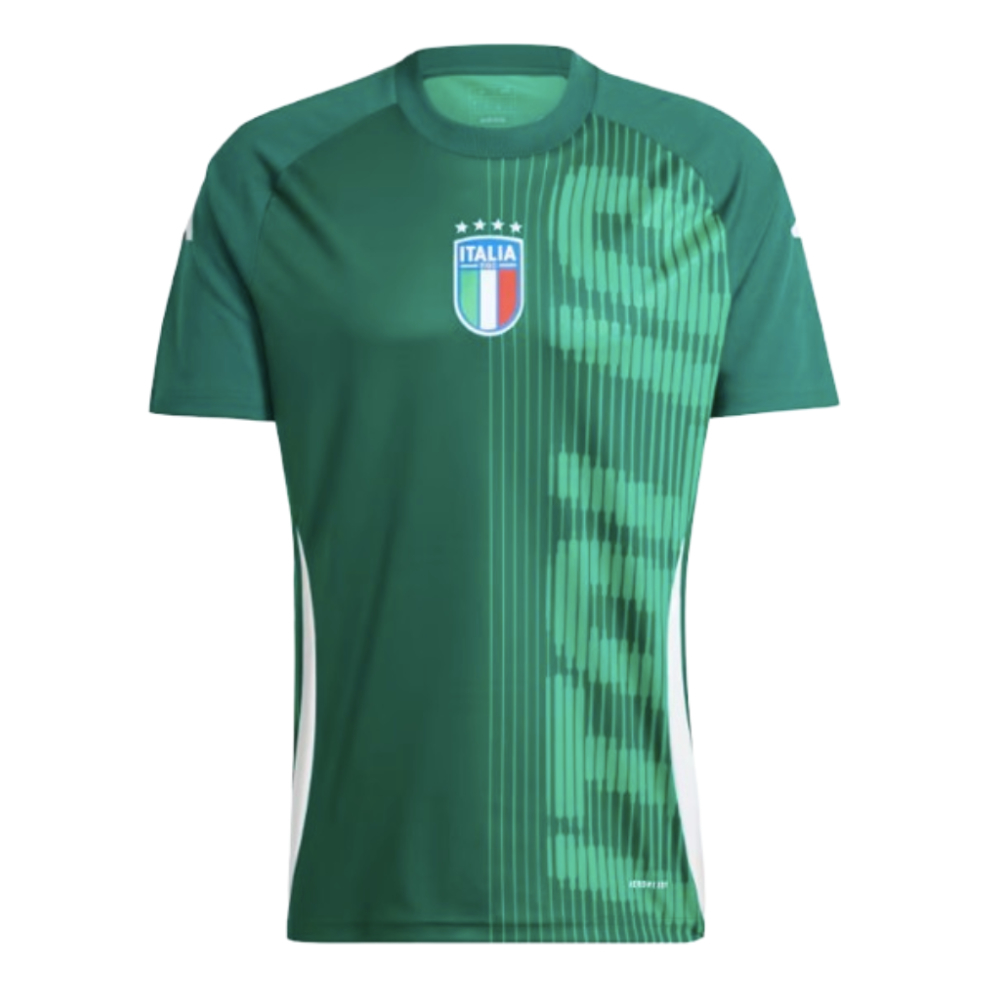 2024-2025 Italy Pre-Match Shirt (Green) (GATTI 6)