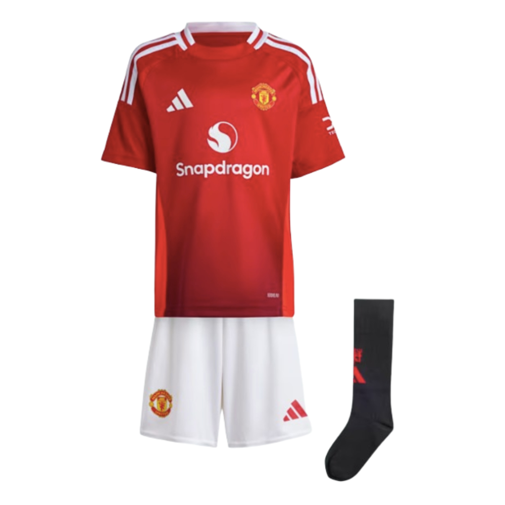 2024-2025 Man Utd Home Mini Kit (Your Name)