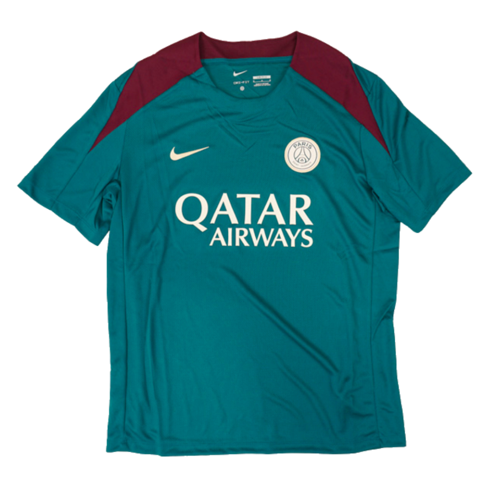 2024-2025 PSG Strike Dri-Fit Training Shirt (Teal) (Hakimi 2)