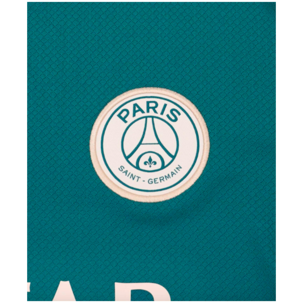 2024-2025 PSG Strike Dri-Fit Training Shirt (Teal) - Kids (Cavani 9)