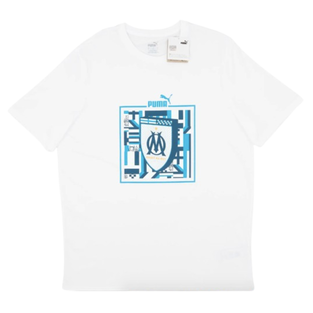 2024-2025 Marseille ftblCulture Tee (White) (Ndiaye 29)