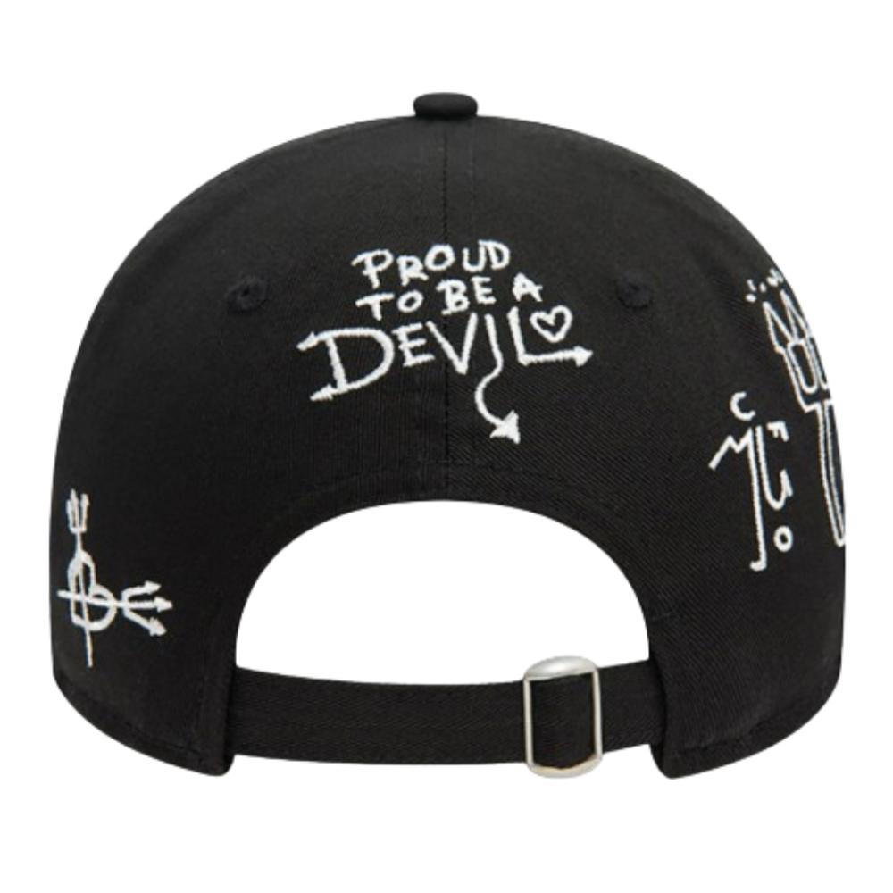 Man Utd Scribble 9Twenty Cap (Black)