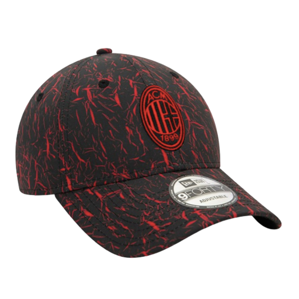 AC Milan Crinkle 9Forty Cap (Black)