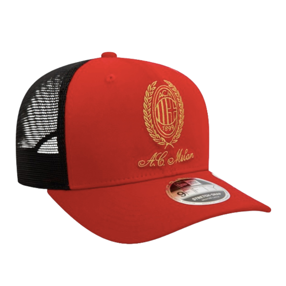 AC Milan Heritage Gold 9Fifty (Scarlet)