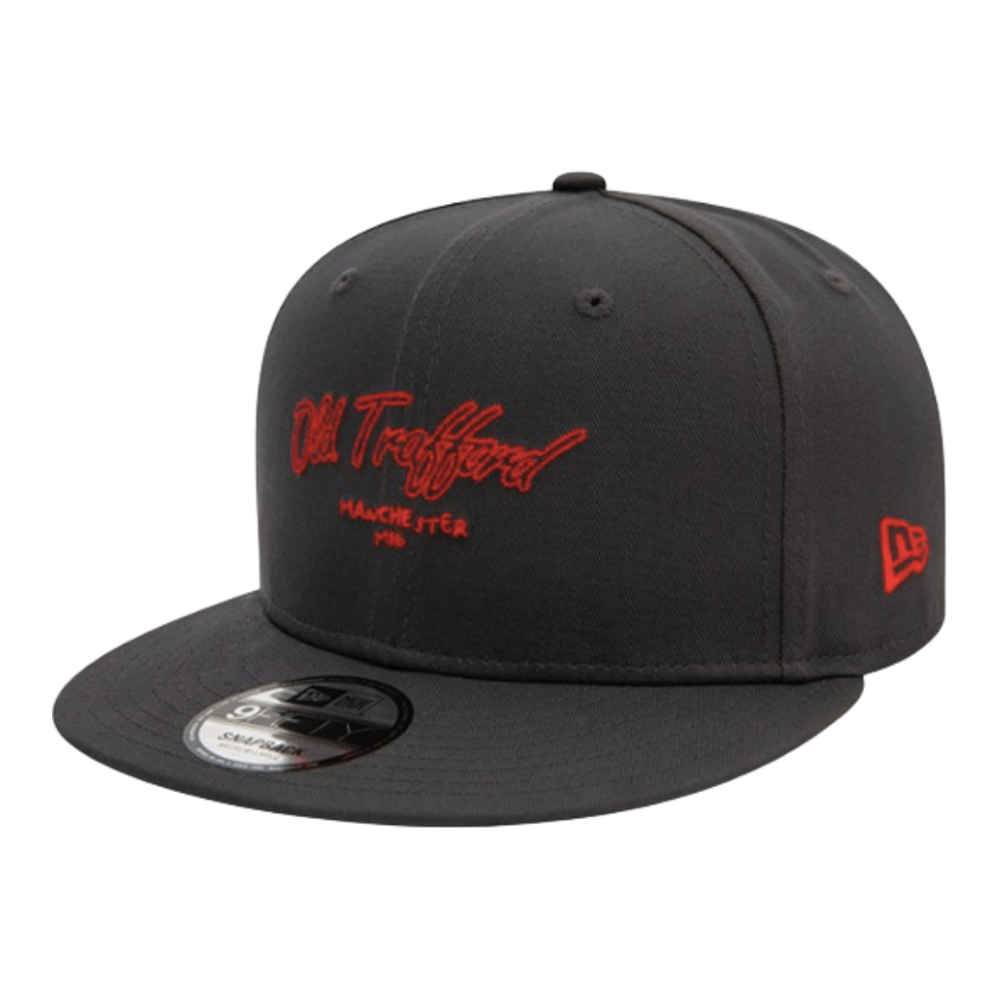 Man Utd Chain Stitch 9Fifty Cap (Dark Grey)