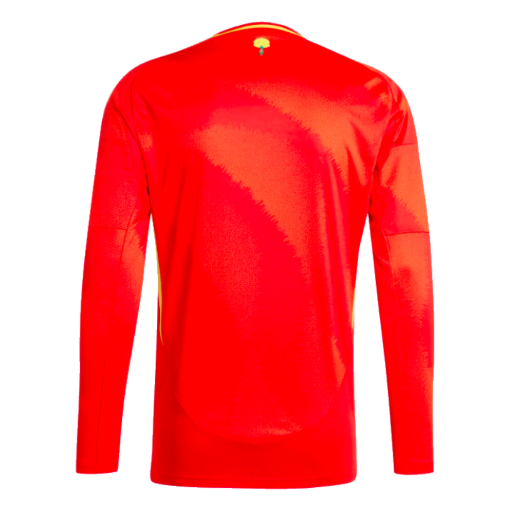 2024-2025 Spain Long Sleeve Home Shirt (Carvajal 2)