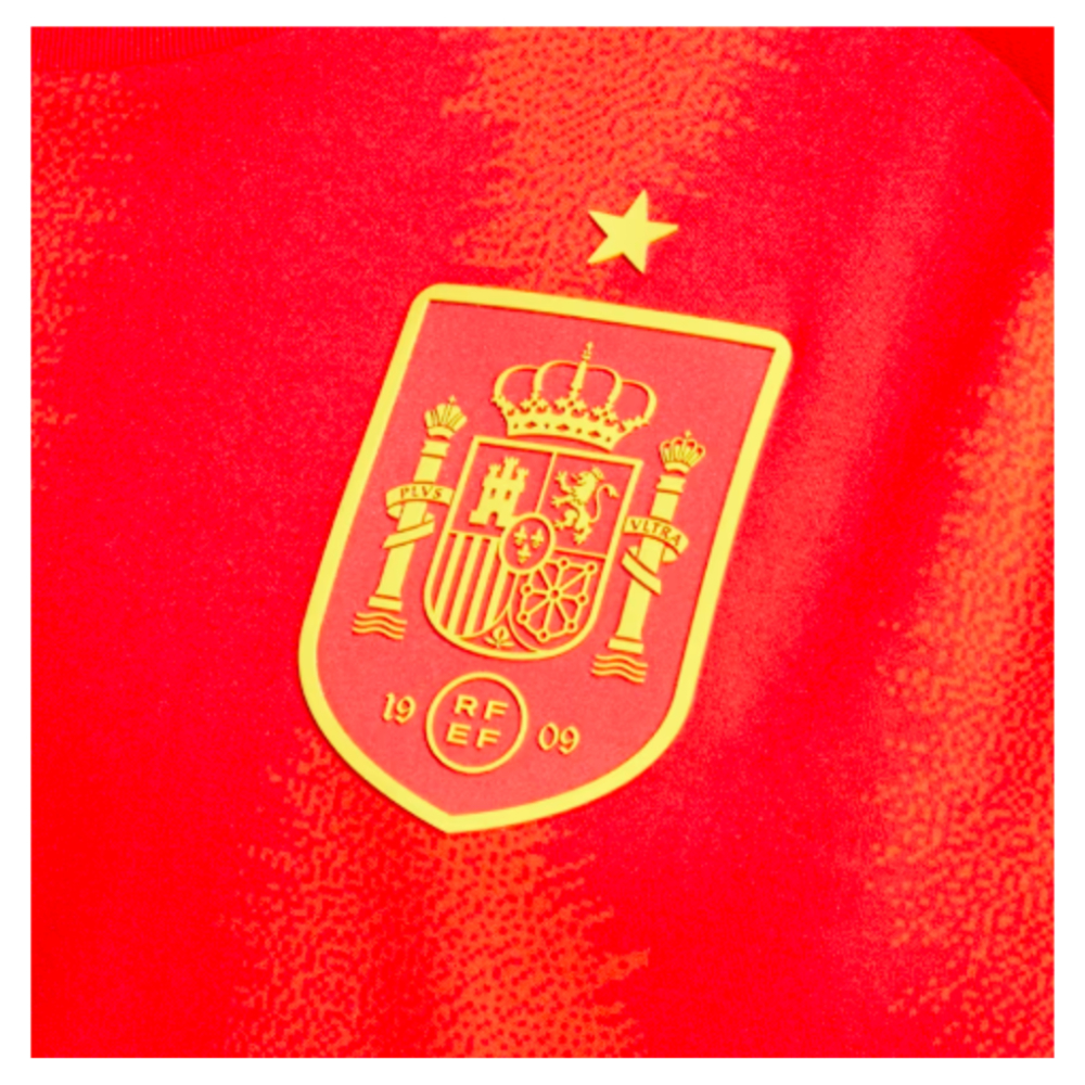 2024-2025 Spain Long Sleeve Home Shirt (Your Name)