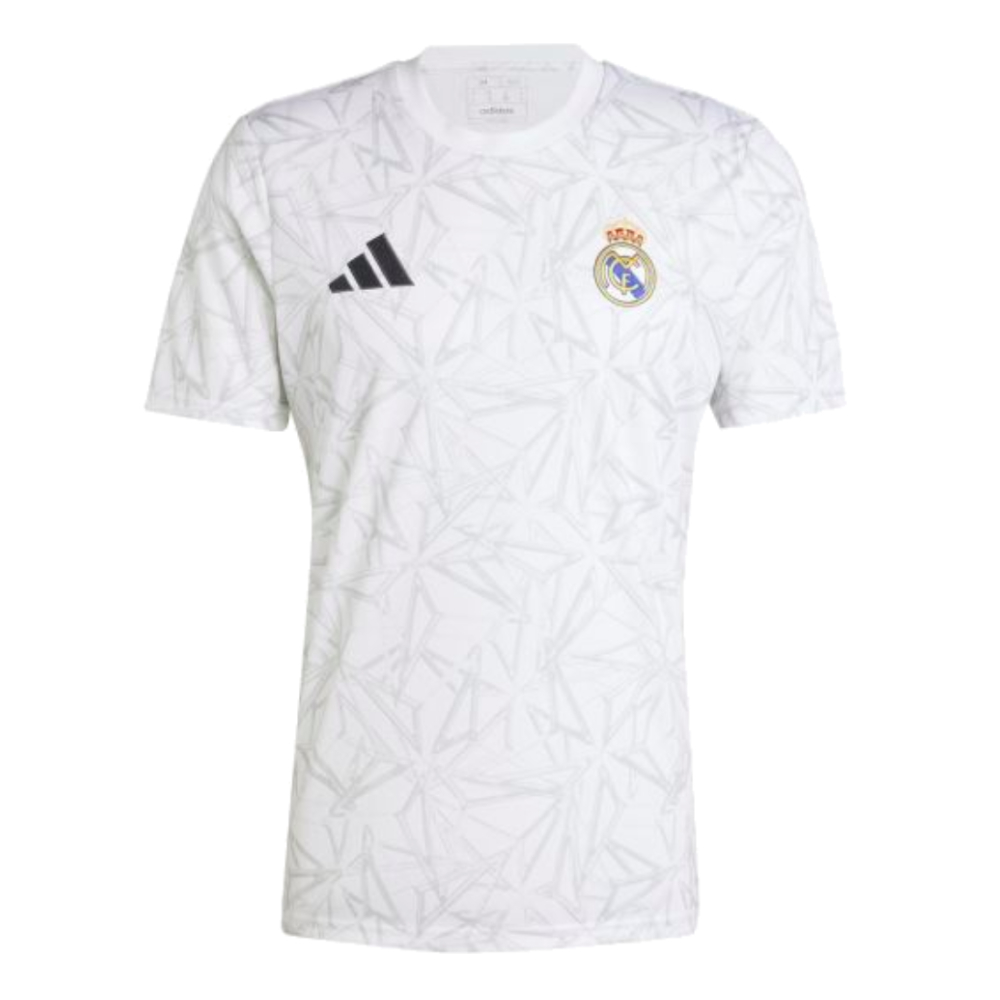 2024-2025 Real Madrid Pre-Match Shirt (White) (Carvajal 2)