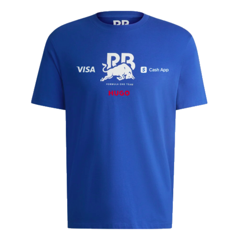 2024 Visa Cash App RB Yuki Tsunoda Driver T-Shirt (Blue)