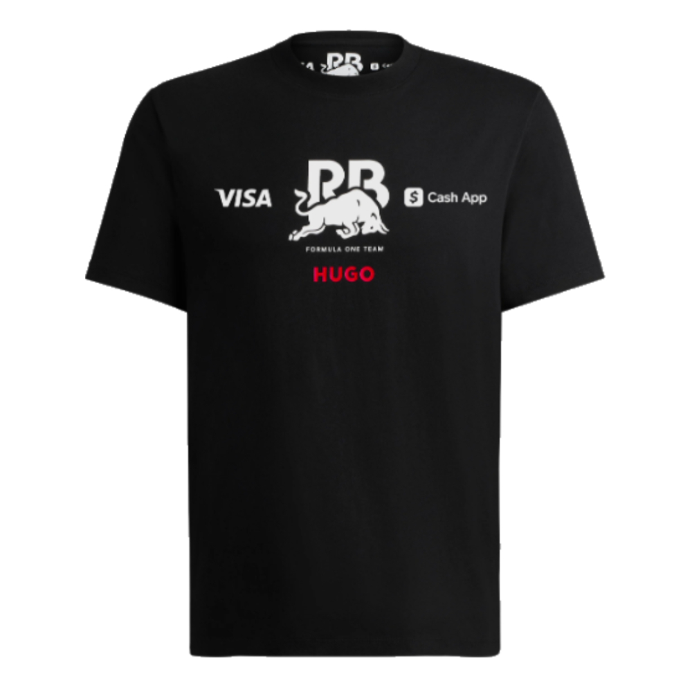 2024 Visa Cash App RB Yuki Tsunoda Driver T-Shirt (Black)