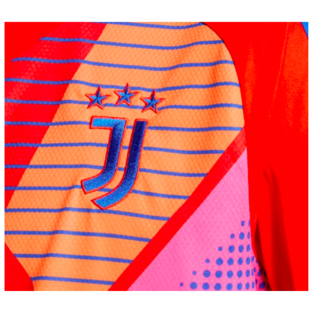 2024-2025 Juventus Home Goalkeeper Shirt (Red) (Szczesny 1)