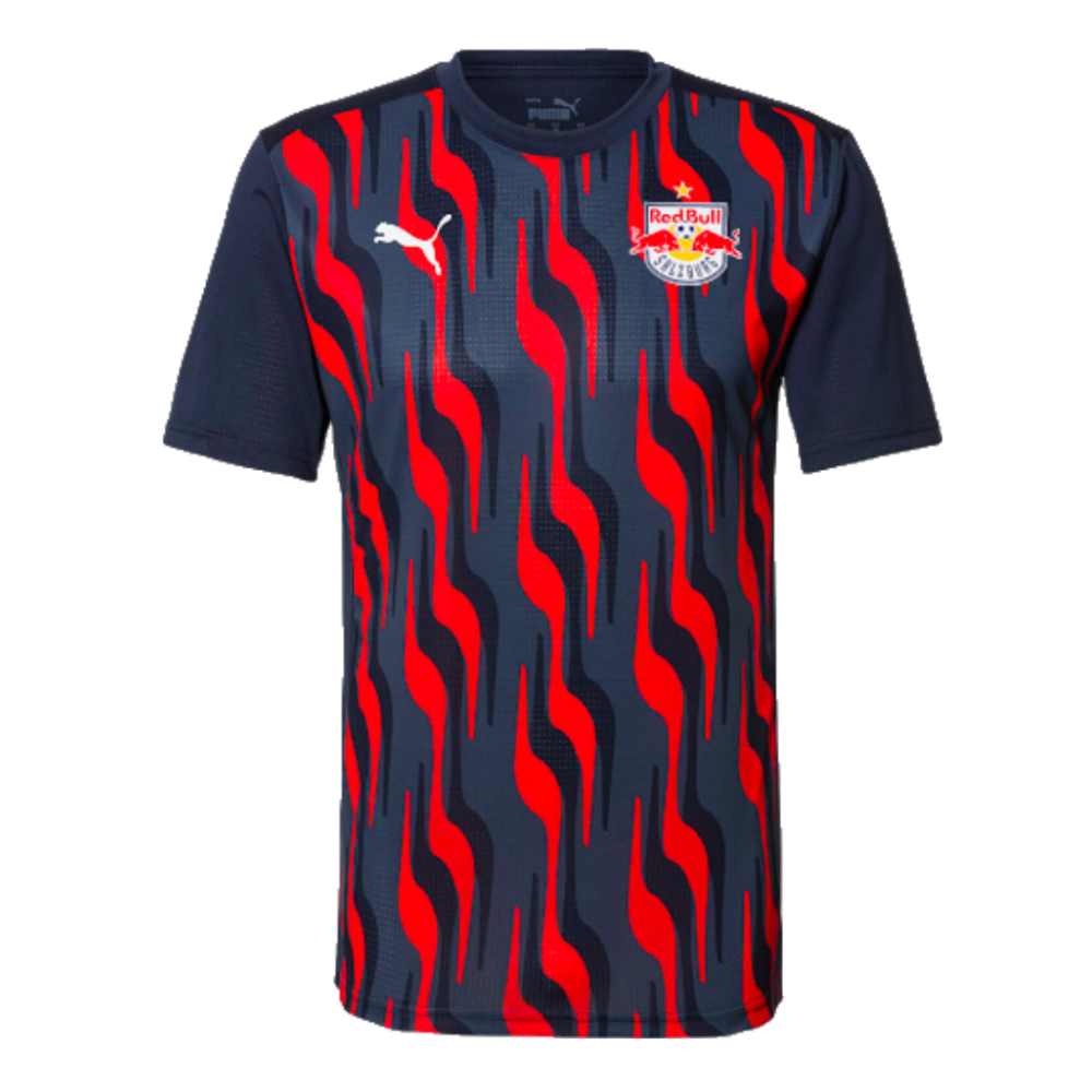 2024-2025 Red Bull Salzburg Pre-Match Shirt (Navy) (Konate 19)