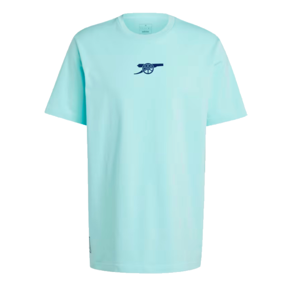 2024-2025 Arsenal Seasonal Tee (Clear Aqua) (Bergkamp 10)