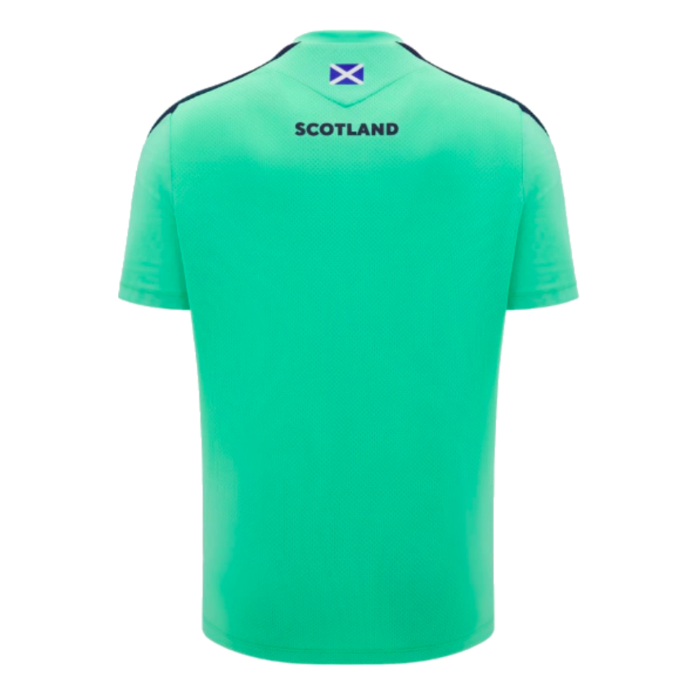 2024-2025 Scotland Rugby Poly Training Shirt (Green) - Kids