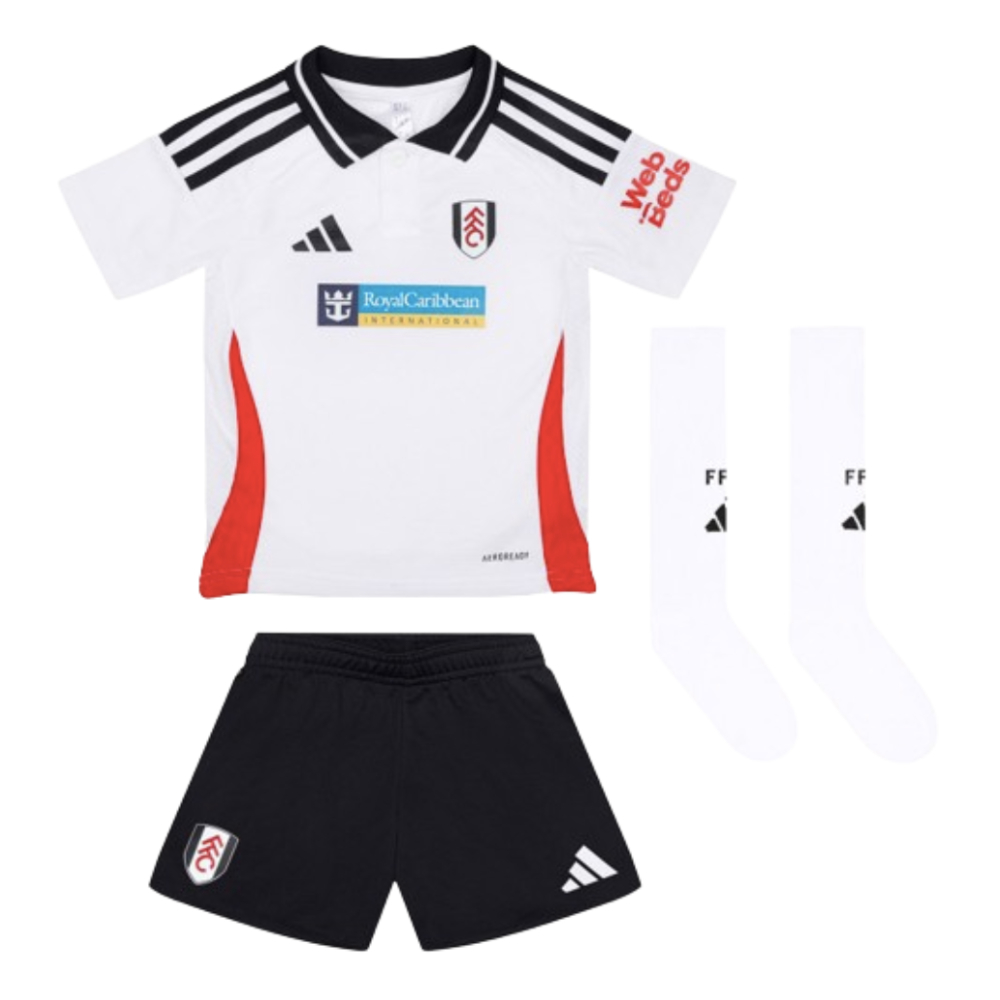 2024-2025 Fulham Home Mini Kit (Mitrovic 9)