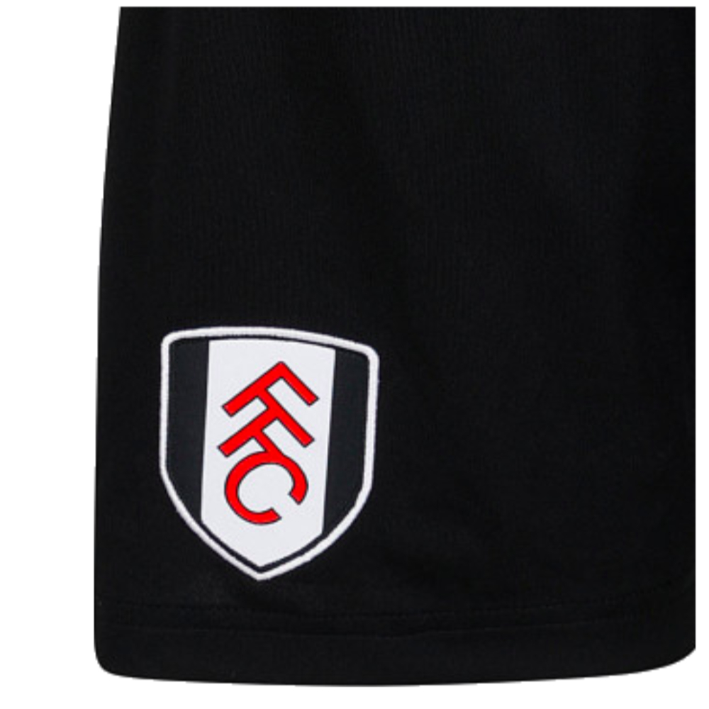 2024-2025 Fulham Home Shorts (Black) - Kids