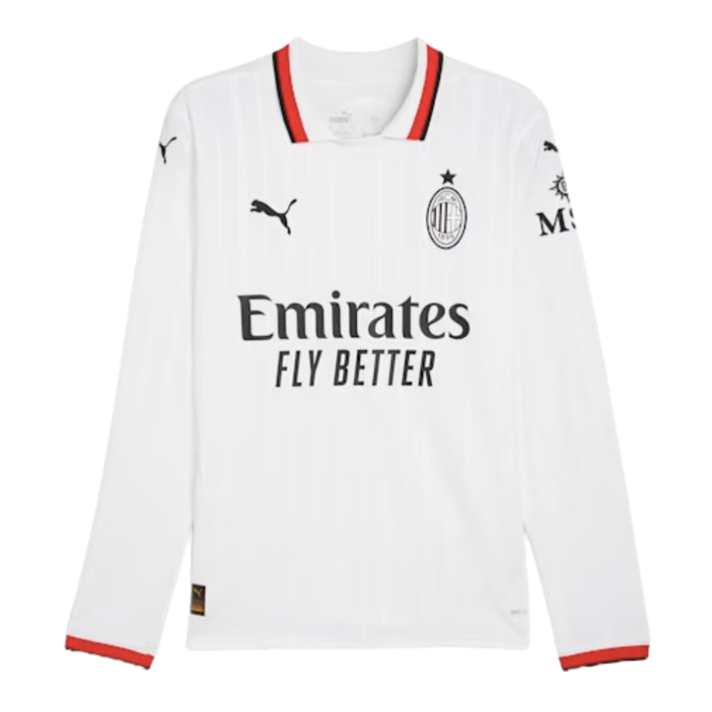 2024-2025 AC Milan Away Long Sleeve Shirt (Giroud 9)