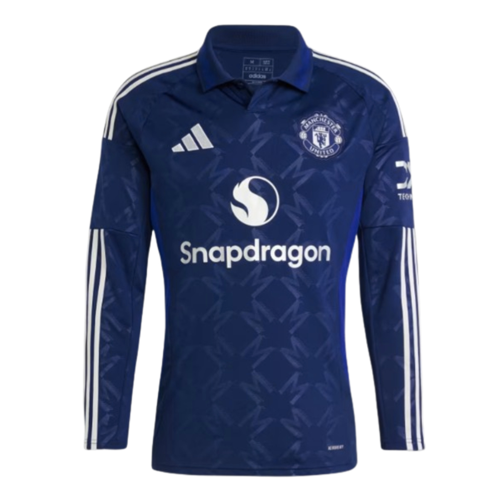 2024-2025 Man Utd Long Sleeve Away Shirt (Neville 2)