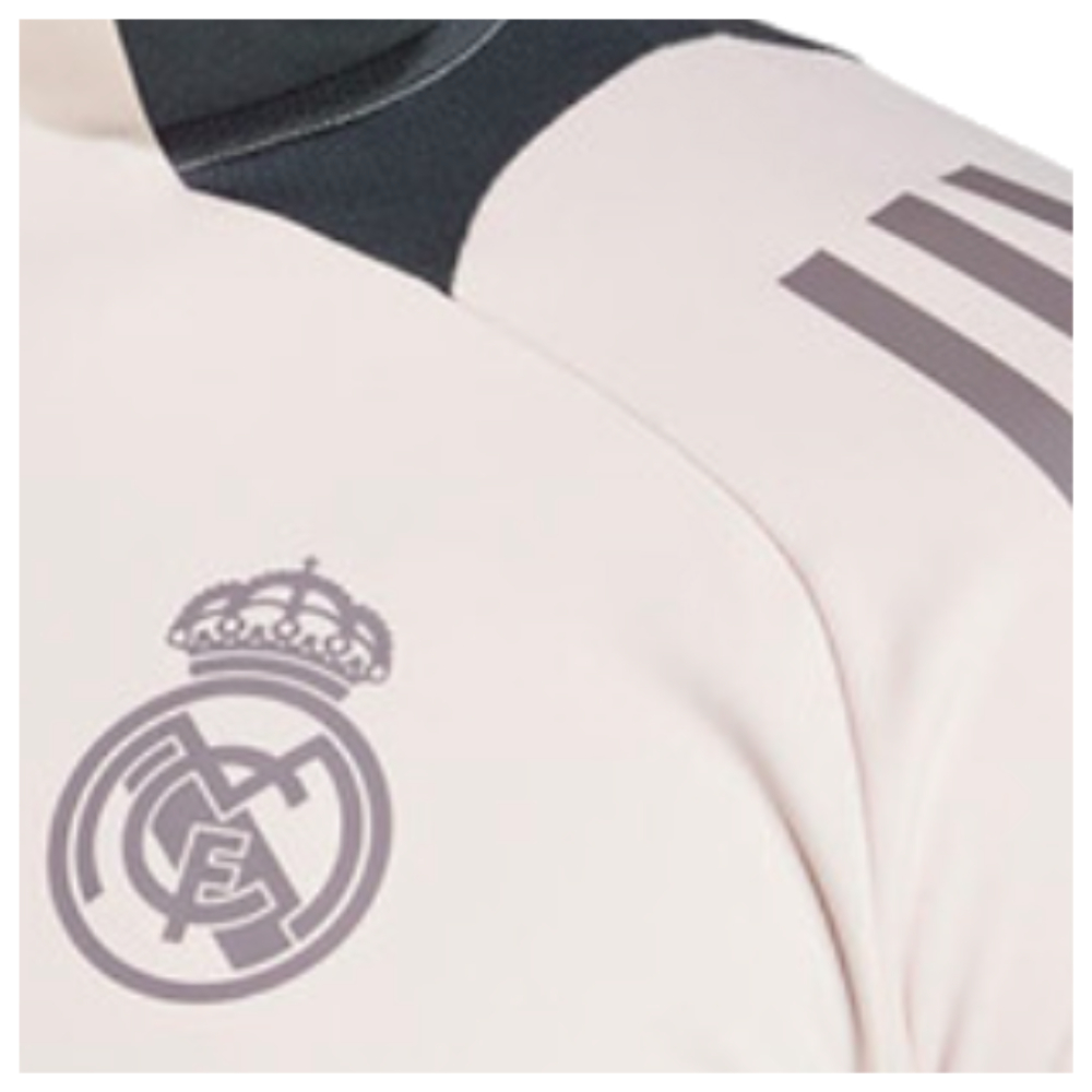 2024-2025 Real Madrid EU Training Top (Putty Mauve)