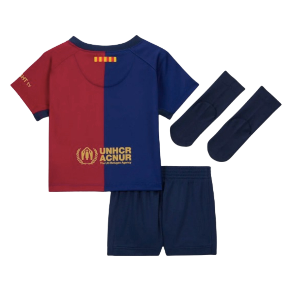 2024-2025 Barcelona Home Baby Kit (Messi 10)