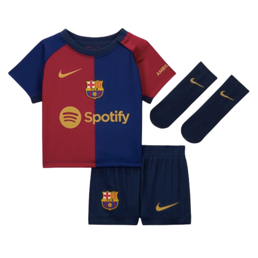 2024-2025 Barcelona Home Baby Kit (Messi 10)