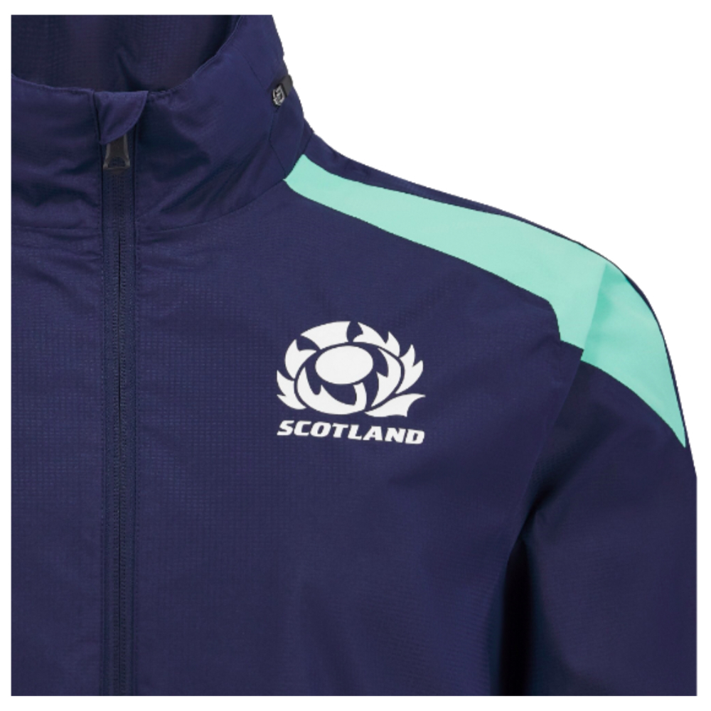 2024-2025 Scotland Rugby Waterproof Mesh Jacket (Navy)