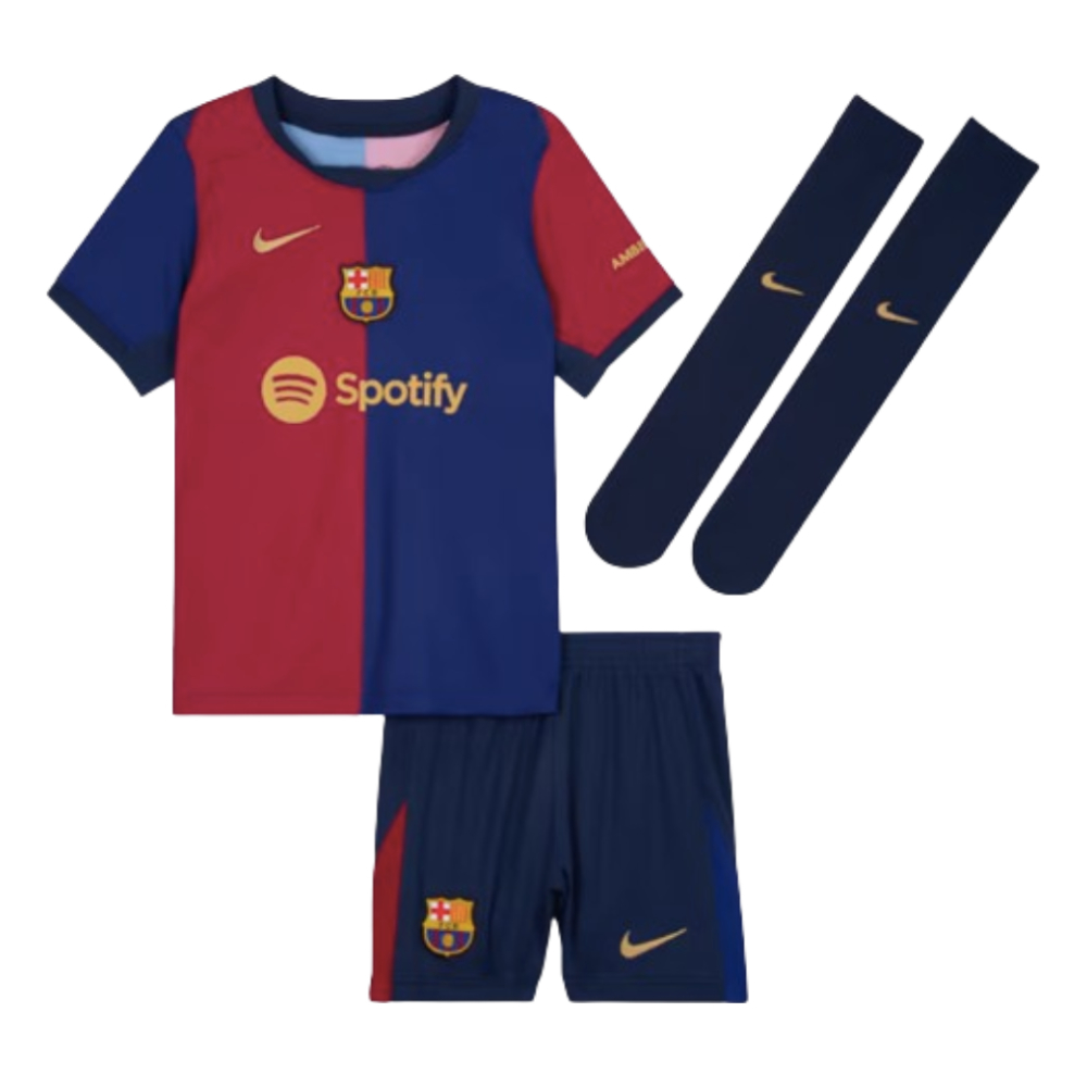 2024-2025 Barcelona Home Mini Kit (Gundogan 22)