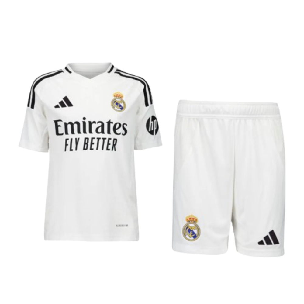 2024-2025 Real Madrid Home Youth Kit (Vallejo 18)