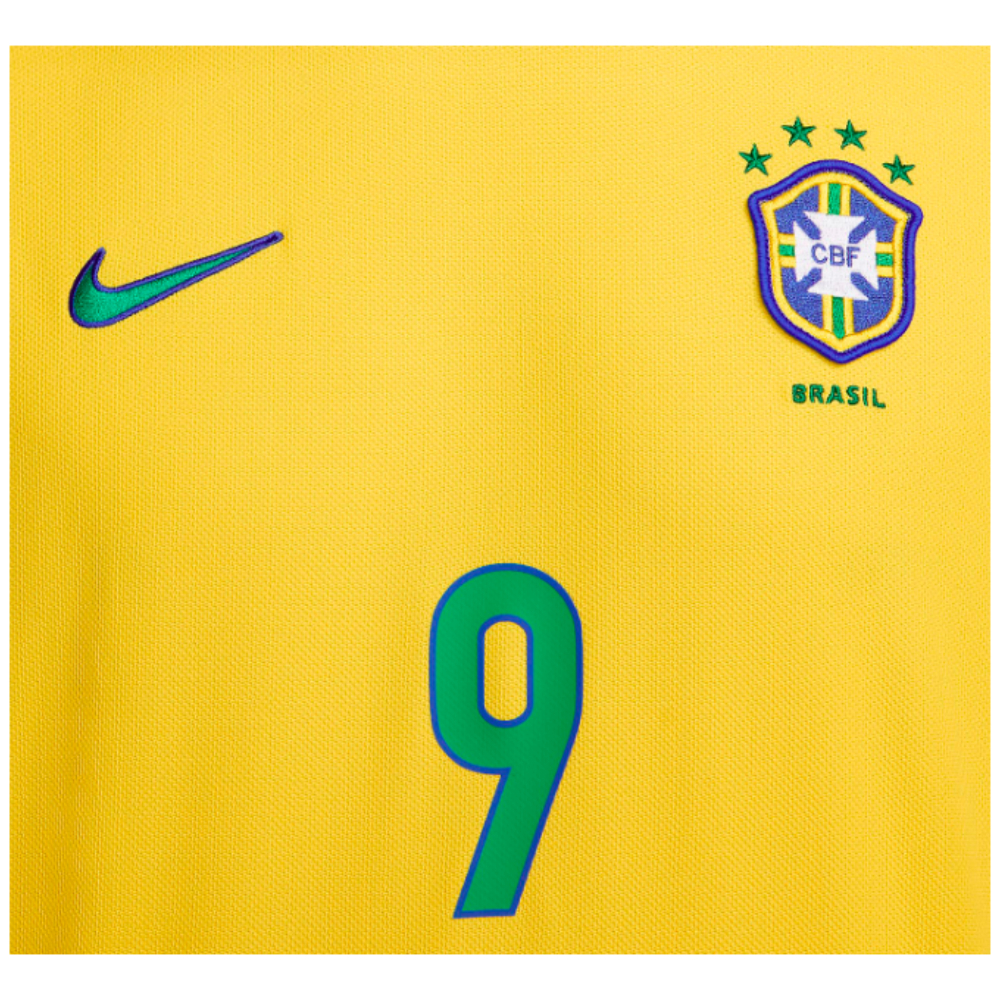 Brazil 1998 Reissue Ronaldo 9 Shirt