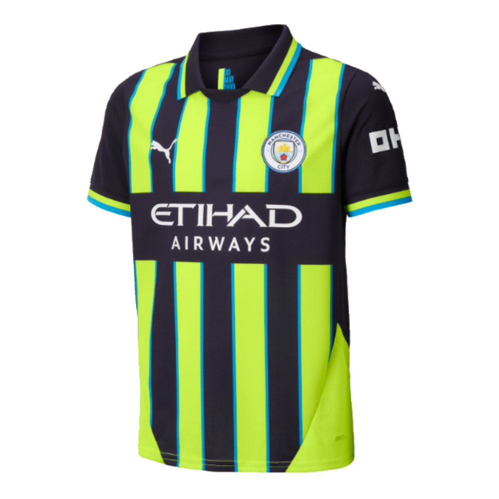 2024-2025 Man City Away Shirt (Kids) (J.Alvarez 19)