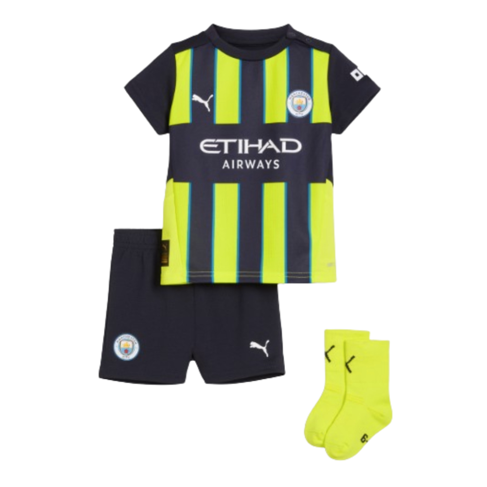 2024-2025 Man City Away Baby Kit (Wright Phillips 29)