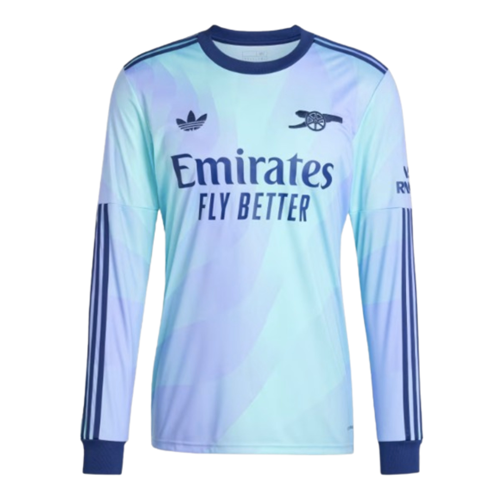 2024-2025 Arsenal Long Sleeve Third Shirt (J.Timber 12)