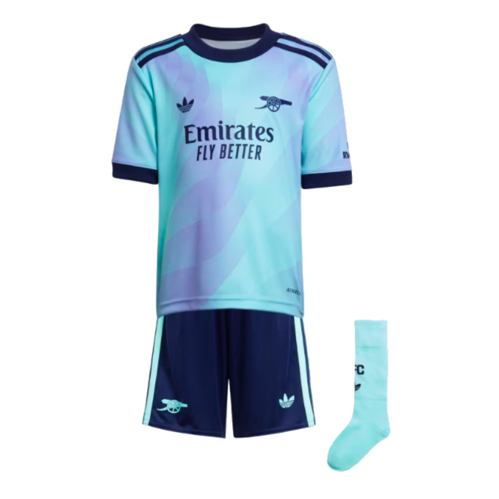 2024-2025 Arsenal Third Mini Kit (Jorginho 20)