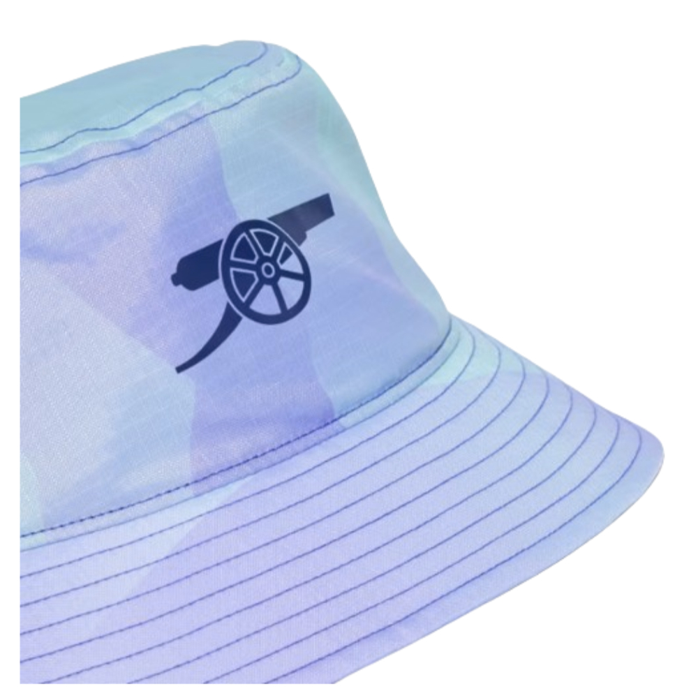 2024-2025 Arsenal Bucket Hat (Clear Aqua)