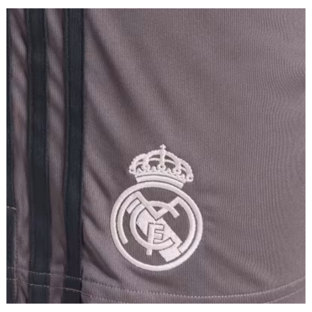 2024-2025 Real Madrid Third Shorts (Charcoal)