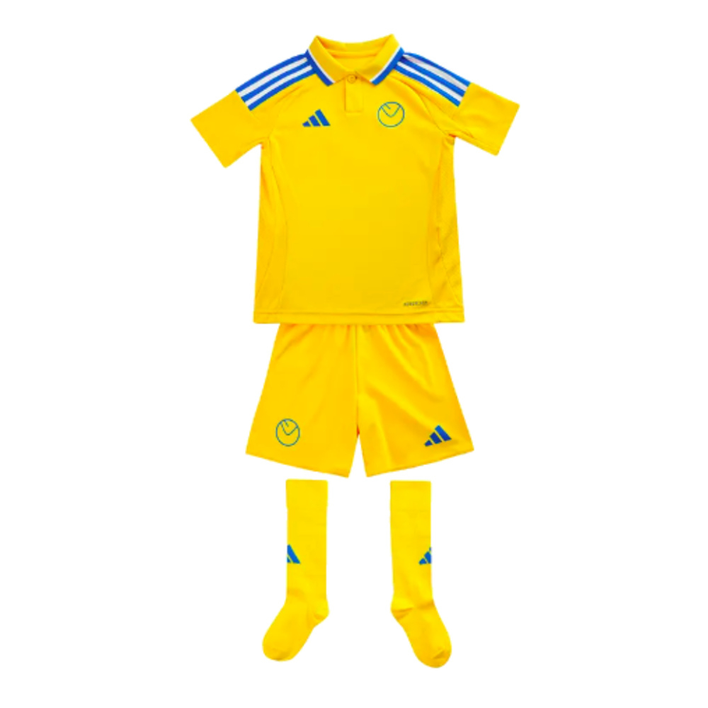 2024-2025 Leeds United Away Mini Kit (Aaronson 11)