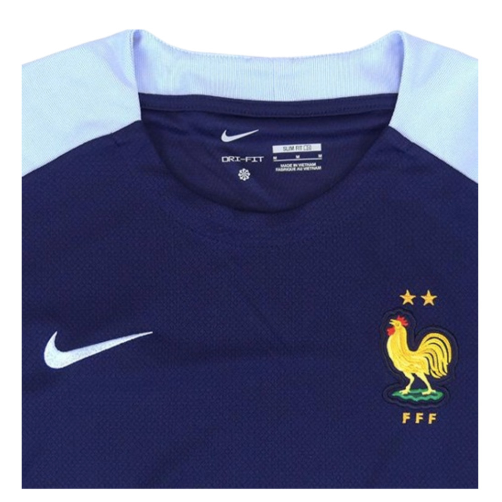 2024-2025 France Dri-Fit Strike Training Shirt (Navy)