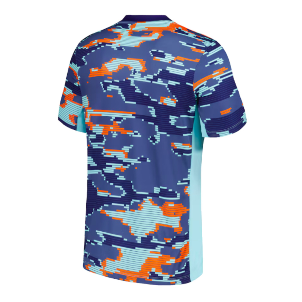 2024-2025 Netherlands Academy Pro Pre-Match Shirt (Blue)