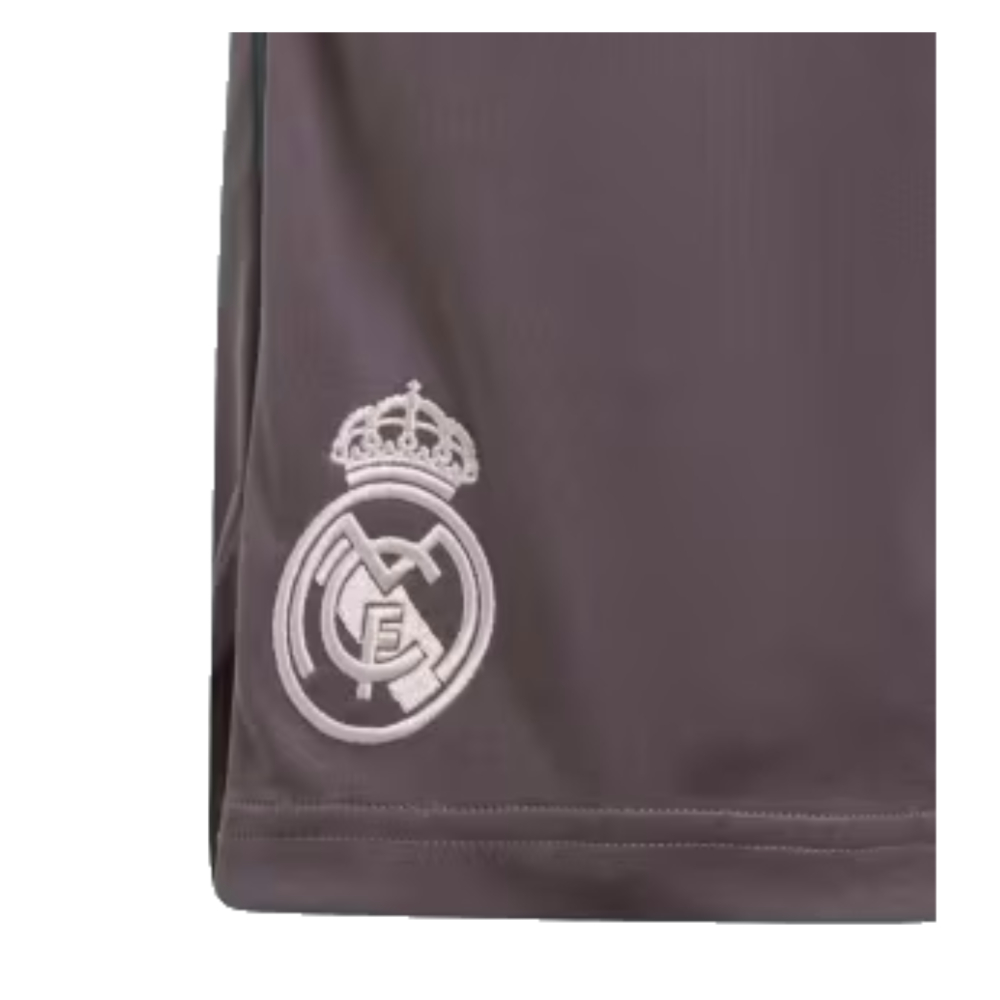 2024-2025 Real Madrid Third Shorts (Charcoal) - Kids