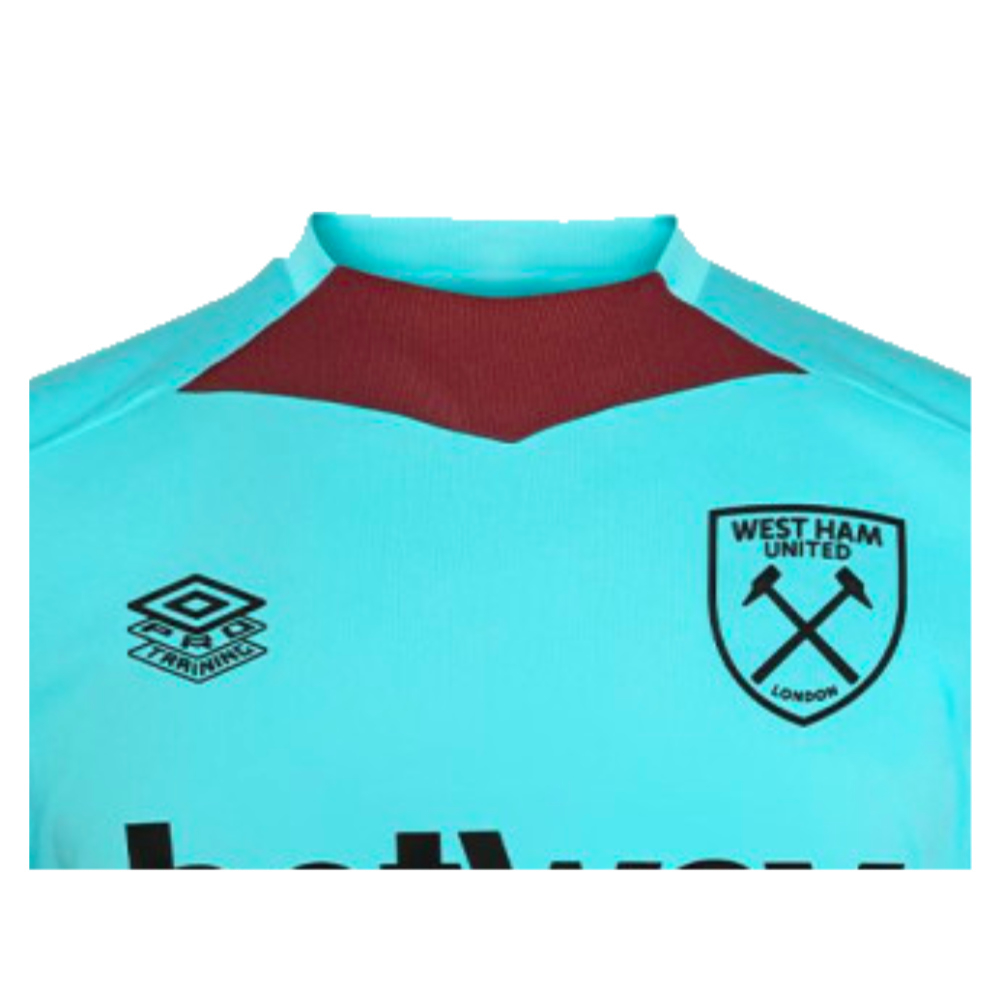 2024-2025 West Ham Training Jersey (Blue Radiance)