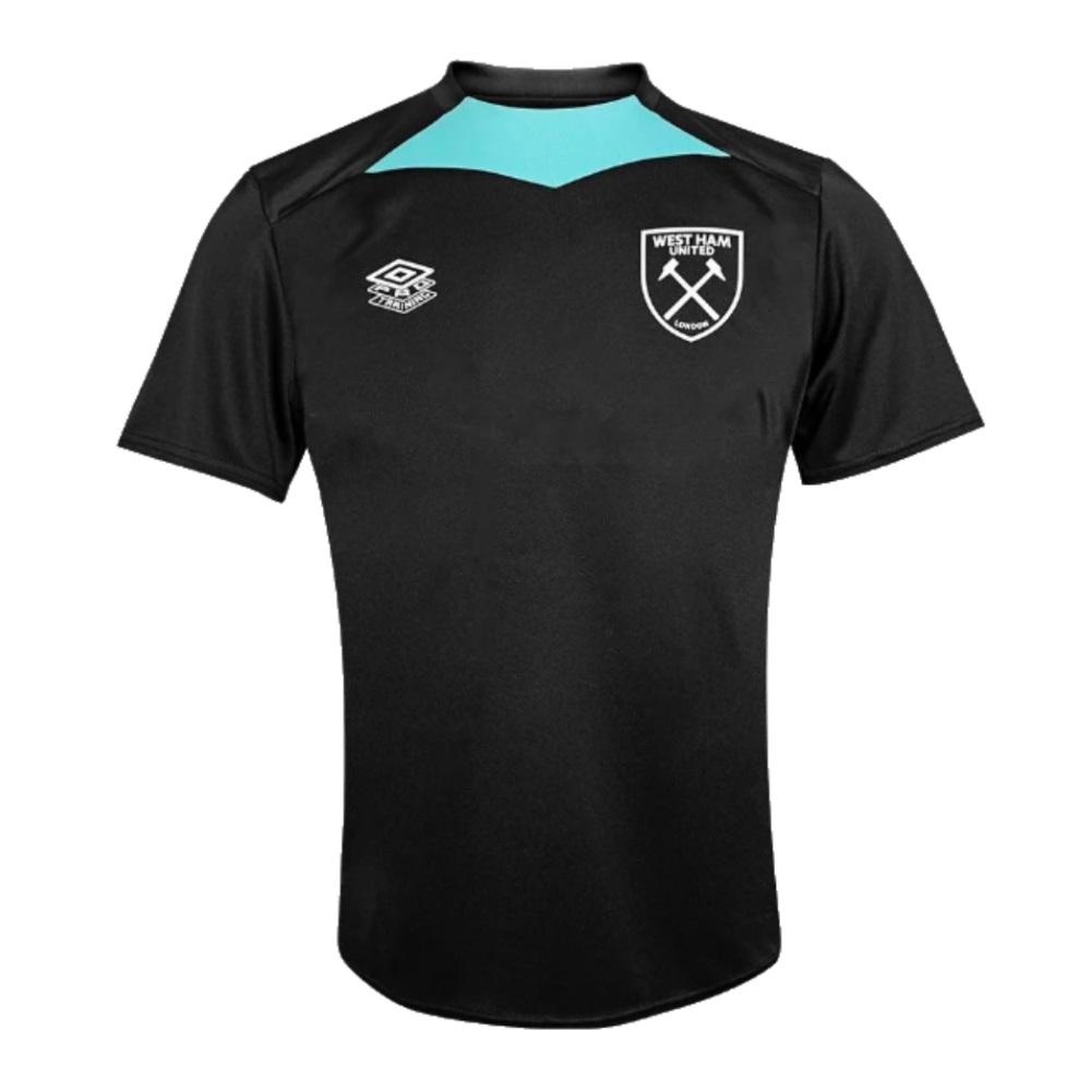 2024-2025 West Ham Training Jersey (Black) - Kids (Noble 16)