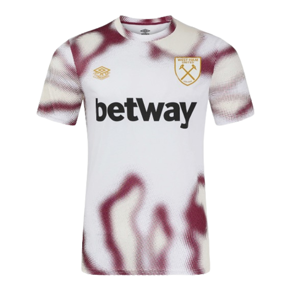 2024-2025 West Ham Warm Up Jersey (White) (Cresswell 3)