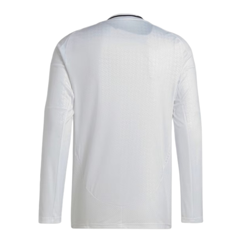 2024-2025 Real Madrid Long Sleeve Home Shirt